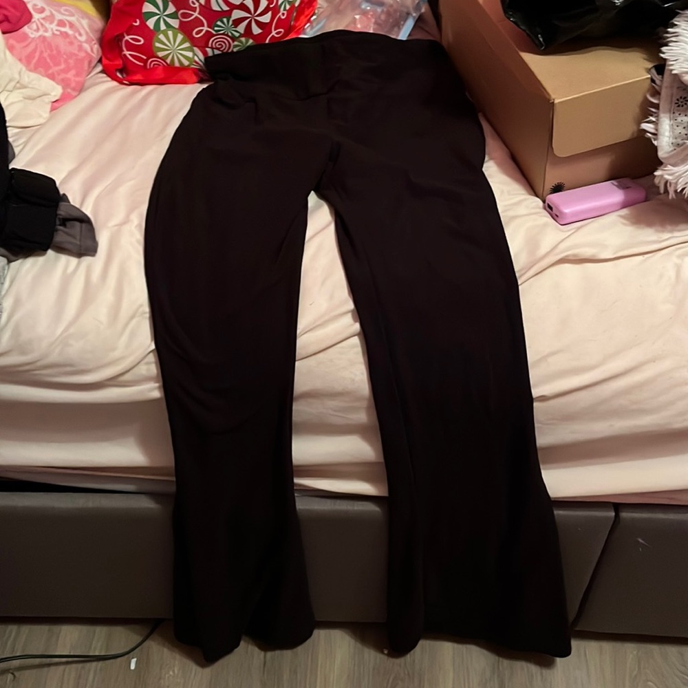 Walmart flared leggings